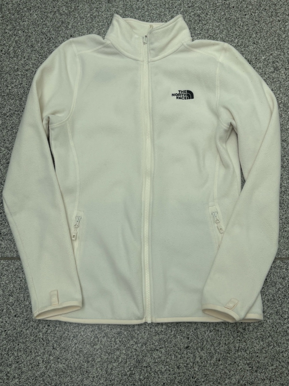 The North Face Cream Full-Zip Women's Fleece Jacket